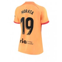 Dres Atletico Madrid Alvaro Morata #19 Rezervni za Žensko 2022-23 Kratak Rukav